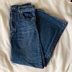Free People Wide Leg Jeans